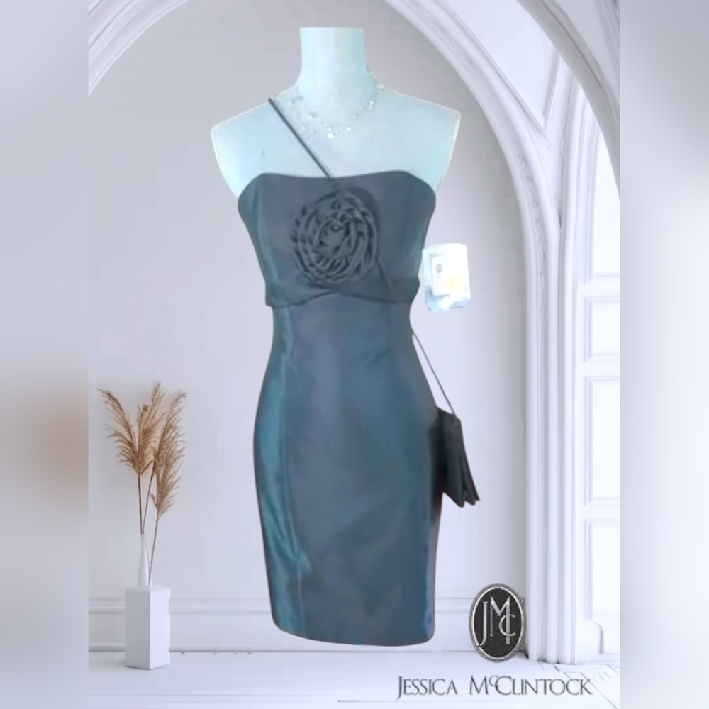 NWT Jessica McClintock Black  Dress Women Size 5